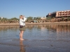 Mieke in Hurgada, Egypte feb 2010