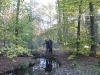 Frans en Ina bij de bronnen in Vasse. Oktober 2009.